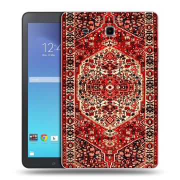 Силиконовый чехол на Samsung Galaxy Tab E 9.6 с принтом Ковер
