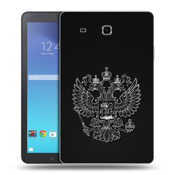 Силиконовый чехол на Samsung Galaxy Tab E 9.6 с принтом Герб России