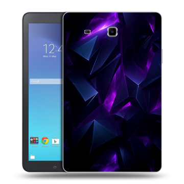 Силиконовый чехол на Samsung Galaxy Tab E 9.6 с принтом Абстракиция