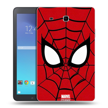 Силиконовый чехол на Samsung Galaxy Tab E 9.6 с принтом человек паук spiderman