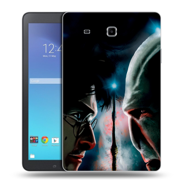 Силиконовый чехол на Samsung Galaxy Tab E 9.6 с принтом Гарри Поттер Harry Potter