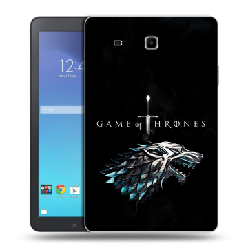 Силиконовый чехол на Samsung Galaxy Tab E 9.6 с принтом Игра Престолов Game Thrones