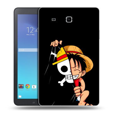 Силиконовый чехол на Samsung Galaxy Tab E 9.6 с принтом One Piece Ван Пис
