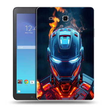Силиконовый чехол на Samsung Galaxy Tab E 9.6 с принтом IronMan Железный человек