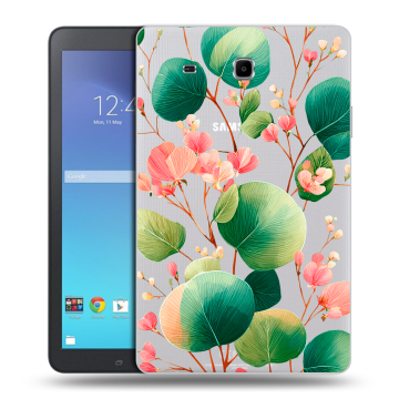 Силиконовый чехол на Samsung Galaxy Tab E 9.6 с принтом женский