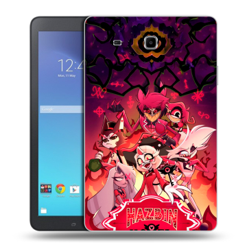 Силиконовый чехол на Samsung Galaxy Tab E 9.6 с принтом Hazbin Hotel Отель Хазбин Силиконовый чехол на Samsung Galaxy Tab E 9.6 с принтом Hazbin Hotel Отель Хазбин