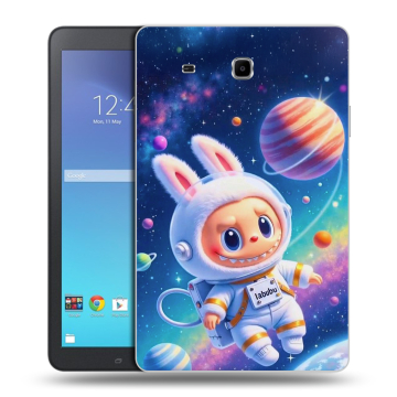 Силиконовый чехол на Samsung Galaxy Tab E 9.6 с принтом Labubu Лабубу