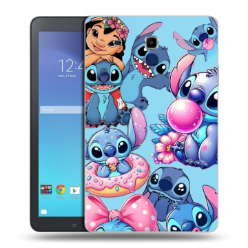 Силиконовый чехол на Samsung Galaxy Tab E 9.6 с принтом Лило и Стич