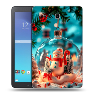 Силиконовый чехол на Samsung Galaxy Tab E 9.6 с принтом Новый год