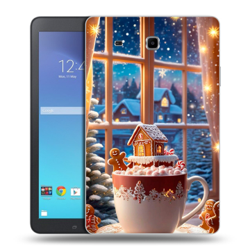 Силиконовый чехол на Samsung Galaxy Tab E 9.6 с принтом Новый год