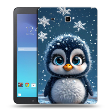 Силиконовый чехол на Samsung Galaxy Tab E 9.6 с принтом Новый год