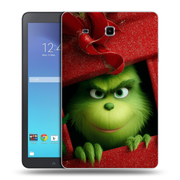 Силиконовый чехол на Samsung Galaxy Tab E 9.6 с принтом Новый год