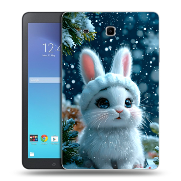Силиконовый чехол на Samsung Galaxy Tab E 9.6 с принтом Новый год