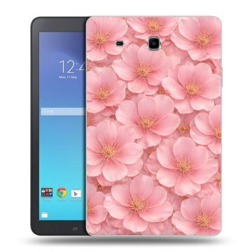 Силиконовый чехол на Samsung Galaxy Tab E 9.6 с принтом женский