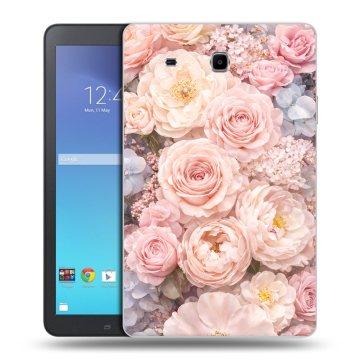 Силиконовый чехол на Samsung Galaxy Tab E 9.6 с принтом женский