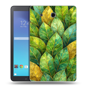 Силиконовый чехол на Samsung Galaxy Tab E 9.6 с принтом женский
