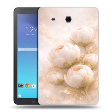 Силиконовый чехол на Samsung Galaxy Tab E 9.6 с принтом женский