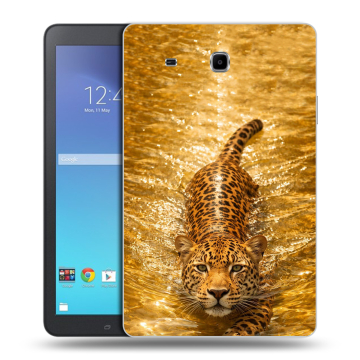 Силиконовый чехол на Samsung Galaxy Tab E 9.6 с принтом женский