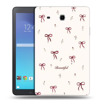 Силиконовый чехол на Samsung Galaxy Tab E 9.6 с принтом для девочек