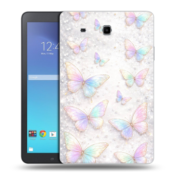 Силиконовый чехол на Samsung Galaxy Tab E 9.6 с принтом женский