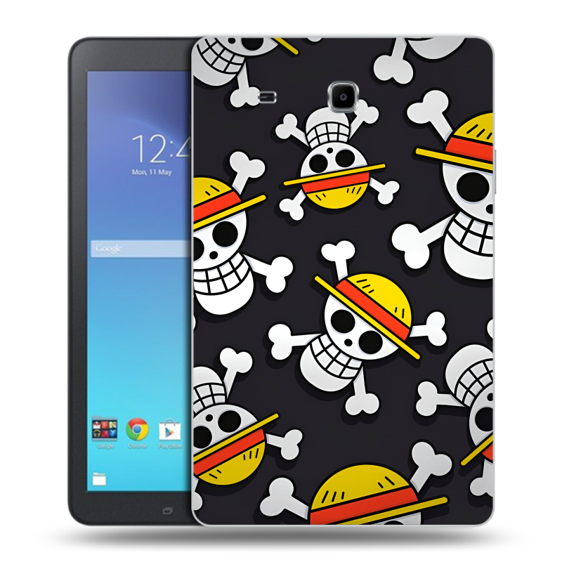 Силиконовый чехол на Samsung Galaxy Tab E 9.6 с принтом One Piece Ван Пис Силиконовый чехол на Samsung Galaxy Tab E 9.6 с принтом One Piece Ван Пис