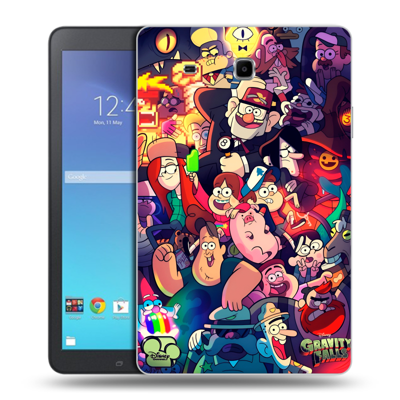 Силиконовый чехол на Samsung Galaxy Tab E 9.6 с принтом Gravity Falls Гравити Фолз Силиконовый чехол на Samsung Galaxy Tab E 9.6 с принтом Gravity Falls Гравити Фолз