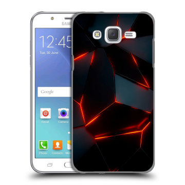 Силиконовый чехол на Samsung Galaxy J5 с принтом Яркие абстракции