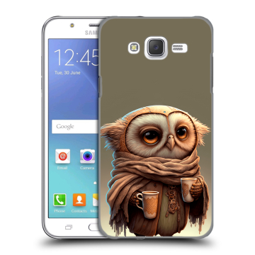 Силиконовый чехол на Samsung Galaxy J5 с принтом Сова