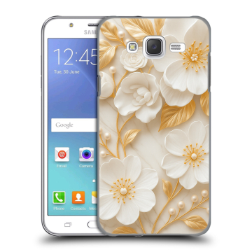 Силиконовый чехол на Samsung Galaxy J5 с принтом Цветы Силиконовый чехол на Samsung Galaxy J5 с принтом Цветы