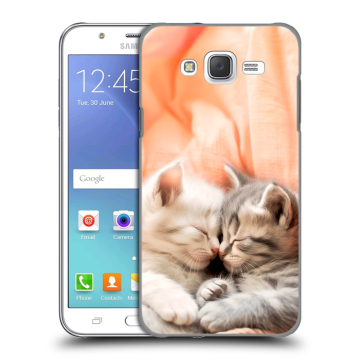 Силиконовый чехол на Samsung Galaxy J5 с принтом Котята Силиконовый чехол на Samsung Galaxy J5 с принтом Котята