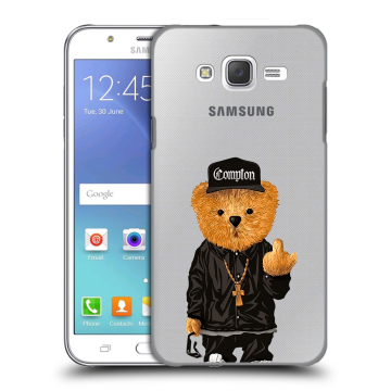 Силиконовый чехол на Samsung Galaxy J5 с принтом Мишка Силиконовый чехол на Samsung Galaxy J5 с принтом Мишка