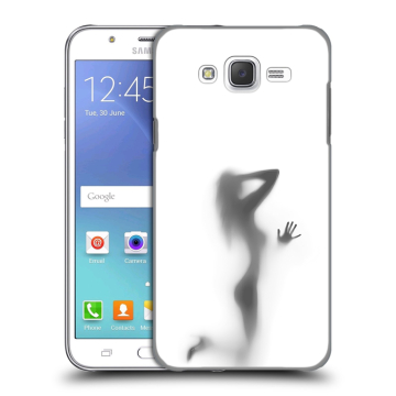 Силиконовый чехол на Samsung Galaxy J5 с принтом Силуэт