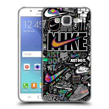 Силиконовый чехол на Samsung Galaxy J5 с принтом Найк Силиконовый чехол на Samsung Galaxy J5 с принтом Найк