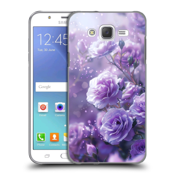 Силиконовый чехол на Samsung Galaxy J5 с принтом Розы цветы Силиконовый чехол на Samsung Galaxy J5 с принтом Розы цветы