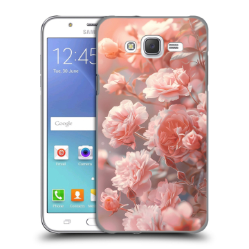 Силиконовый чехол на Samsung Galaxy J5 с принтом Розовые розы Силиконовый чехол на Samsung Galaxy J5 с принтом Розовые розы
