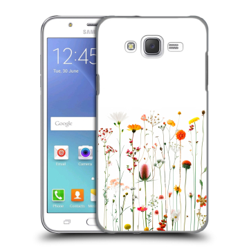 Силиконовый чехол на Samsung Galaxy J5 с принтом цветы Силиконовый чехол на Samsung Galaxy J5 с принтом цветы