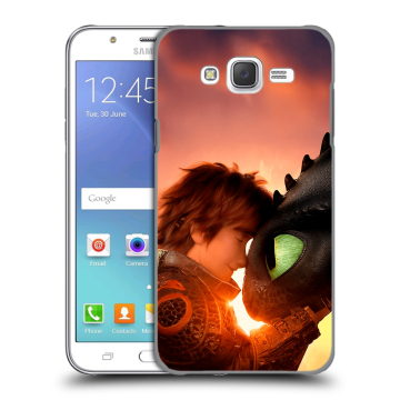 Силиконовый чехол на Samsung Galaxy J5 с принтом Как приручить дракона Силиконовый чехол на Samsung Galaxy J5 с принтом Как приручить дракона