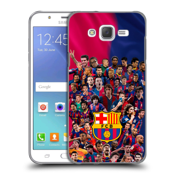 Силиконовый чехол на Samsung Galaxy J5 с принтом Барселона Barcelona