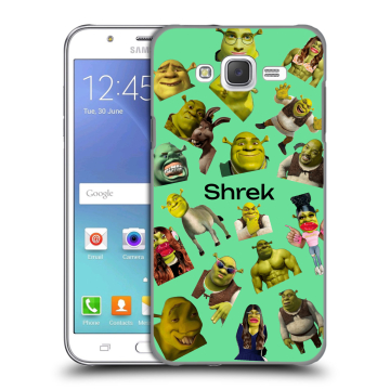 Силиконовый чехол на Samsung Galaxy J5 с принтом Шрек Shrek Силиконовый чехол на Samsung Galaxy J5 с принтом Шрек Shrek