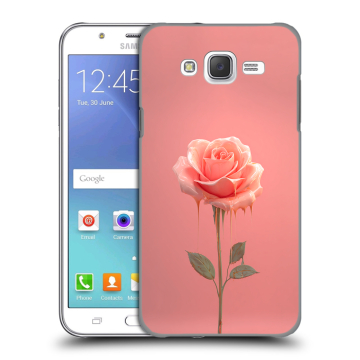 Силиконовый чехол на Samsung Galaxy J5 с принтом Розовая роза Силиконовый чехол на Samsung Galaxy J5 с принтом Розовая роза