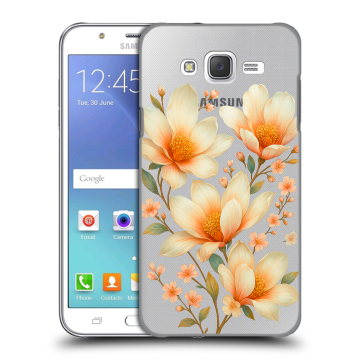Силиконовый чехол на Samsung Galaxy J5 с принтом Цветы Силиконовый чехол на Samsung Galaxy J5 с принтом Цветы