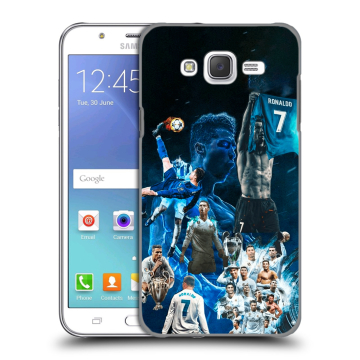 Силиконовый чехол на Samsung Galaxy J5 с принтом Реал Роналдо Силиконовый чехол на Samsung Galaxy J5 с принтом Реал Роналдо