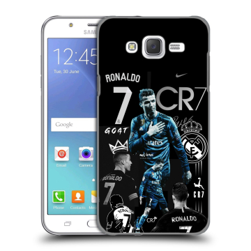 Силиконовый чехол на Samsung Galaxy J5 с принтом Реал Роналдо