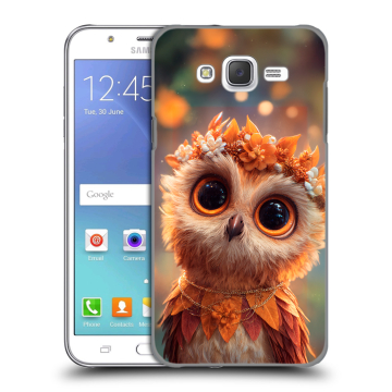 Силиконовый чехол на Samsung Galaxy J5 с принтом Милая сова Силиконовый чехол на Samsung Galaxy J5 с принтом Милая сова