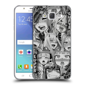 Силиконовый чехол на Samsung Galaxy J5 с принтом Ahegao Ахегао Аниме Силиконовый чехол на Samsung Galaxy J5 с принтом Ahegao Ахегао Аниме