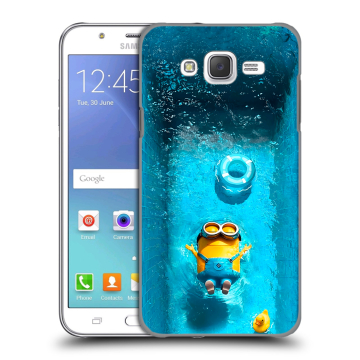 Силиконовый чехол на Samsung Galaxy J5 с принтом Миньоны Силиконовый чехол на Samsung Galaxy J5 с принтом Миньоны