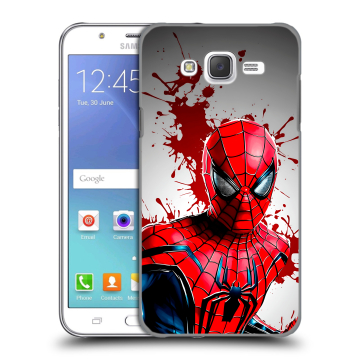 Силиконовый чехол на Samsung Galaxy J5 с принтом Spiderman Человек паук Силиконовый чехол на Samsung Galaxy J5 с принтом Spiderman Человек паук