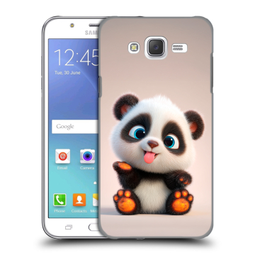 Силиконовый чехол на Samsung Galaxy J5 с принтом милая панда Силиконовый чехол на Samsung Galaxy J5 с принтом милая панда