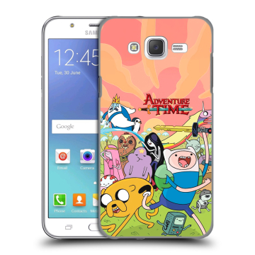 Силиконовый чехол на Samsung Galaxy J5 с принтом Adventure time Время приключений Силиконовый чехол на Samsung Galaxy J5 с принтом Adventure time Время приключений