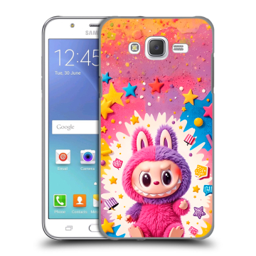 Силиконовый чехол на Samsung Galaxy J5 с принтом Labubu Лабубу Силиконовый чехол на Samsung Galaxy J5 с принтом Labubu Лабубу